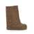 Casadei 'New Double Face' Beige Reversible Boots In Suede Woman Beige