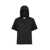 COURRÈGES Courrèges Hooded T-Shirt Clothing Black