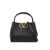 Valentino Garavani Valentino Garavani Alltime Medium Leather Handbag Black