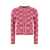 Gucci Gucci Jacquard Knit Cardigan PINK