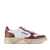 AUTRY Autry Medalist Low Super Vintage Purple And Brown White Leather Sneakers WHITE, BROWN, PURPLE