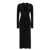 NORMA KAMALI Norma Kamali Long U-Neck Dress Black