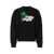 Palm Angels Palm Angels Black Multicolour Cotton Sweatshirt Black