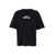 DSQUARED2 Black T-Shirt With Contrasting Icon Print In Cotton Man Black