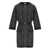 Elisabetta Franchi ELISABETTA FRANCHI BLACK SILVER KNITTED ZIPPED DRESS Black