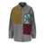 ESSENTIEL ANTWERP ESSENTIEL ANTWERP GLAM MULTICOLORED PATCHWORK SHIRT Black