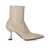 SERGIO LEVANTESI SERGIO LEVANTESI JUNNY CREAM HEELED ANKLE BOOT White