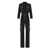 Elisabetta Franchi ELISABETTA FRANCHI BLACK CARGO JUMPSUIT Black