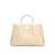 Valentino Garavani Valentino Garavani Toile Iconographe Raffia Tote Bag Beige