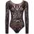 Wolford Wolford X Etro Paisley Tattoo Body BROWN