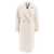 UGG UGG "Teddy Gertrude" Coat WHITE