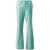 forte_forte Forte_Forte Cotton Viscose Stretch Velvet Trumpet Shaped Pants Clothing BLUE