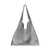 RABANNE Rabanne Silver Pixel Metallic Tote SILVER