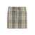 Burberry Burberry Cotton Mini-Skirt Beige