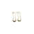 LEMAIRE Lemaire Gold Short Drop Earrings Accessories GREY