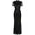 Self-Portrait Self-Portrait Black Square Rhinestone Mesh Maxi Dress Clothing Black