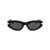 Bottega Veneta Bottega Veneta Sunglasses 001 BLACK BLACK GREY