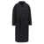 LEMAIRE Lemaire 'Asymmetrical' Coat Black