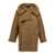 LEMAIRE Lemaire 'Asymetrical' Sheepskin Jacket GREEN