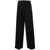 Golden Goose Golden Goose Golden W`S Pant Wide Leg Clothing 90100 BLACK