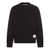 Jil Sander Jil Sander Crewneck Cotton Sweatshirt With Logo Label Black