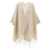 Brunello Cucinelli Brunello Cucinelli Fringed Poncho Beige