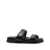 GIA BORGHINI Gia Borghini Double Strap Sandal Shoes Black