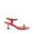 Proenza Schouler Proenza Schouler Tee Toe Ring Sandals Shoes RED