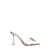 AMINA MUADDI Amina Muaddi Rosie Glass Slipper Sandals GREY