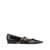 Ganni Ganni Eyelets Ballerina Naplack Shoes Black