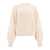 ELIE SAAB Elie Saab Sweater With Lace Inserts WHITE