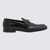 TOD'S Tod'S Black Leather Loafers MULTICOLOR