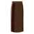 Max Mara Weekend MAX MARA WEEKEND VIRGIN SABBIA SKIRT Brown