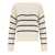 Max Mara Weekend MAX MARA WEEKEND AUSONIA WHITE STRIPED SWEATER White