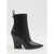 Valentino Garavani Vlogo Lockette Booties BLACK