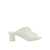 Bottega Veneta Bottega Veneta Atomic Leather Mule Sandals White