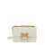 Pinko 'Love One' White Mini Crossbody Bag With Logo On The Bukle In Leather Woman WHITE