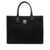 Versace Versace La Medusa Large Canvas Tote Bag Black