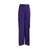 Versace Versace Purple Silk-Viscose Blend Cargo Trousers BRIGHT DARK ORCHID