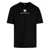 Versace Versace Logo Embroidery T-Shirt Black