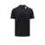 Versace Versace Logo Piquet Polo Shirt Black