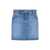 Versace Versace Denim Mini Skirt BLUE