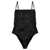 Versace Versace 'Greca' One-Piece Swimsuit Black