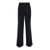 Pinko Black Tailored Pants In Fabric Woman Black