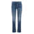 MOTHER Mother 'The Mid Rise Hoker Hover' Jeans BLUE