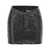 ROTATE Birger Christensen Rotate Birger Christensen Sequin Denim Skirt Black