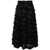 ROTATE Birger Christensen Rotate Birger Christensen Maxi Sun Skirt Black