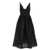 ZIMMERMANN Zimmermann 'Illustration V Neck Midi' Dress Black