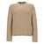 COURRÈGES Courrèges Side Opening Sweater Beige