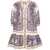 ZIMMERMANN Zimmermann Paisley Print Linen Mini Dress PURPLE